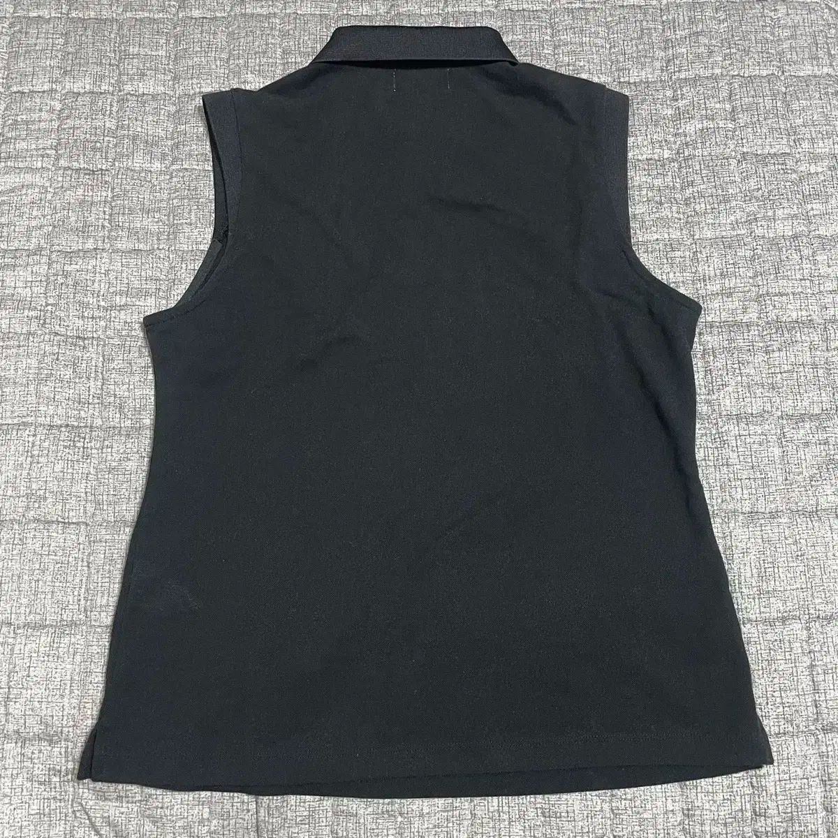 WAAC ノースリーブ ゴルフウェア 黒 WAAC ワック(WACC ) ゴルフウェア ノースリーブ カラー Tシャツ