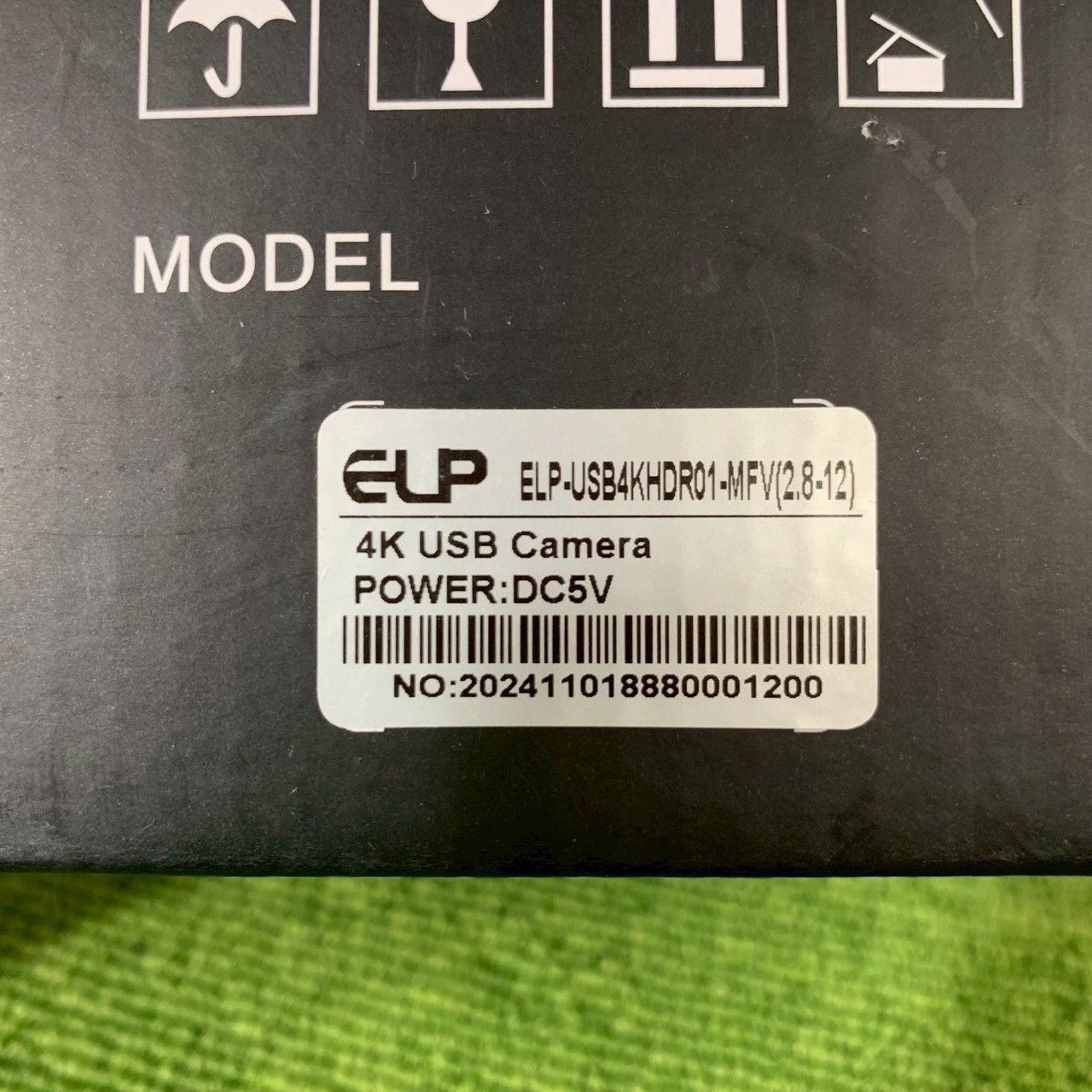 デザイン性が高い ♥開封品|送料無料 ELP 4K USBカメラ ウェブカメラ ELP-USB4KHDR01-MFV 2.8-12mm |D2068