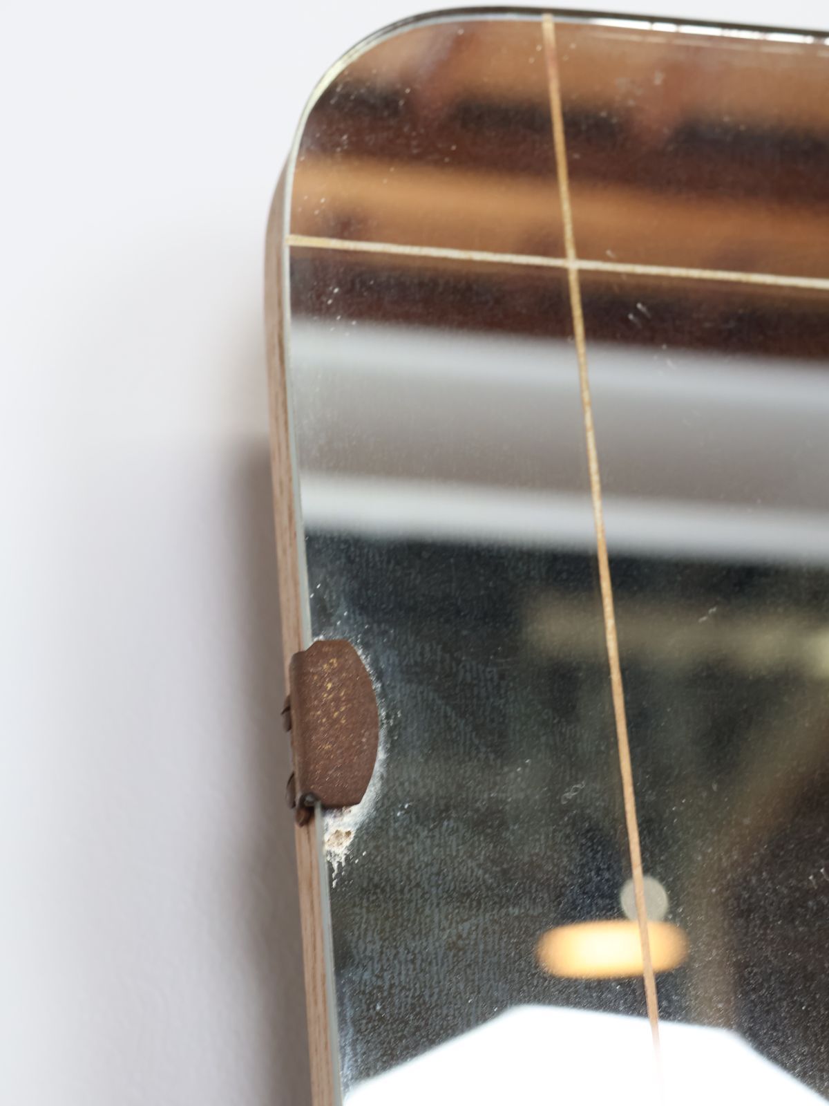 フランスアンティークルイフィリップ様式ミラー/ウォールミラー鏡(68