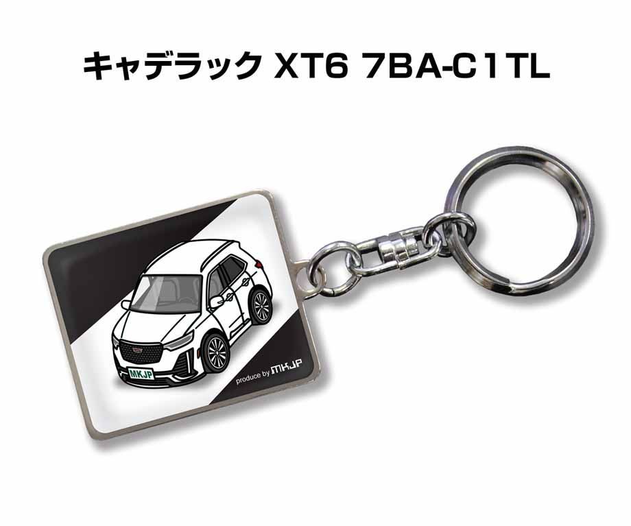 希少！キャデラックキーホルダー！ 車種別ボディカラーが選べるキーホルダー 外車 キャデラック XT6