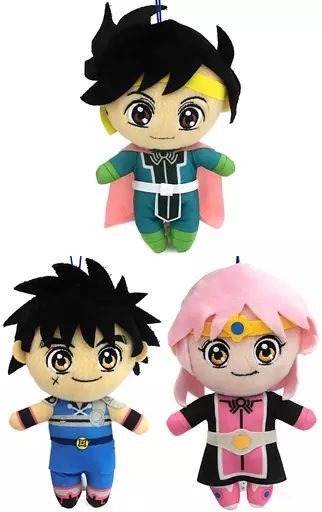 【中古】ぬいぐるみ 全3種セット ぬいぐるみVol.3 「ドラゴンクエスト ダイの大冒険」