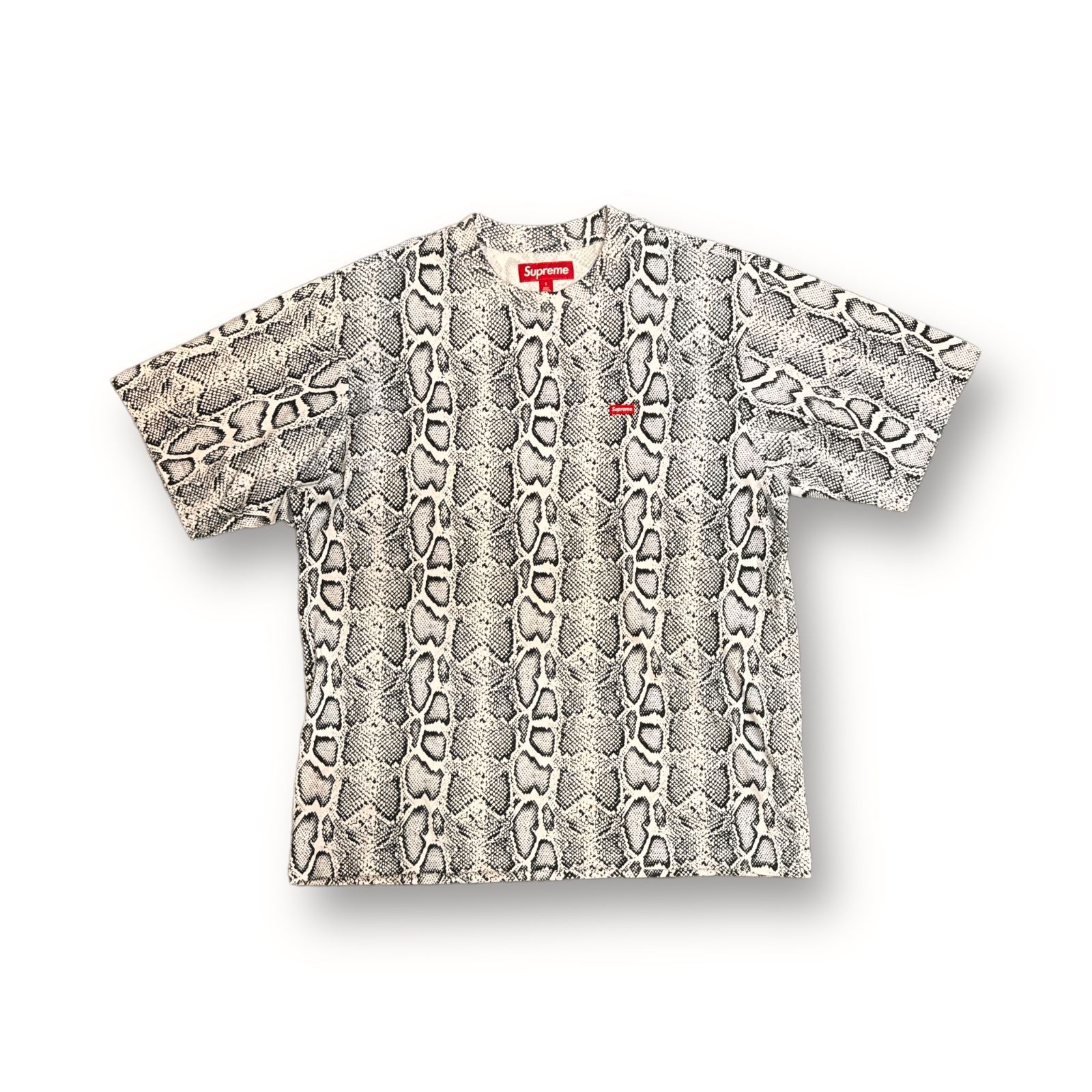 新品未使用　SUPREME スネーク柄　スモールボックスロゴ　半袖Tシャツ Supreme シュプリーム 24SS Small Box Tee Snake スモール