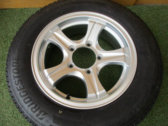 社外アルミ ウェッズ キーラー 175/80R16 ジムニー PCD139.7 社外アルミ ウェッズ キーラー 175/80R16 ジムニー PCD139.7
