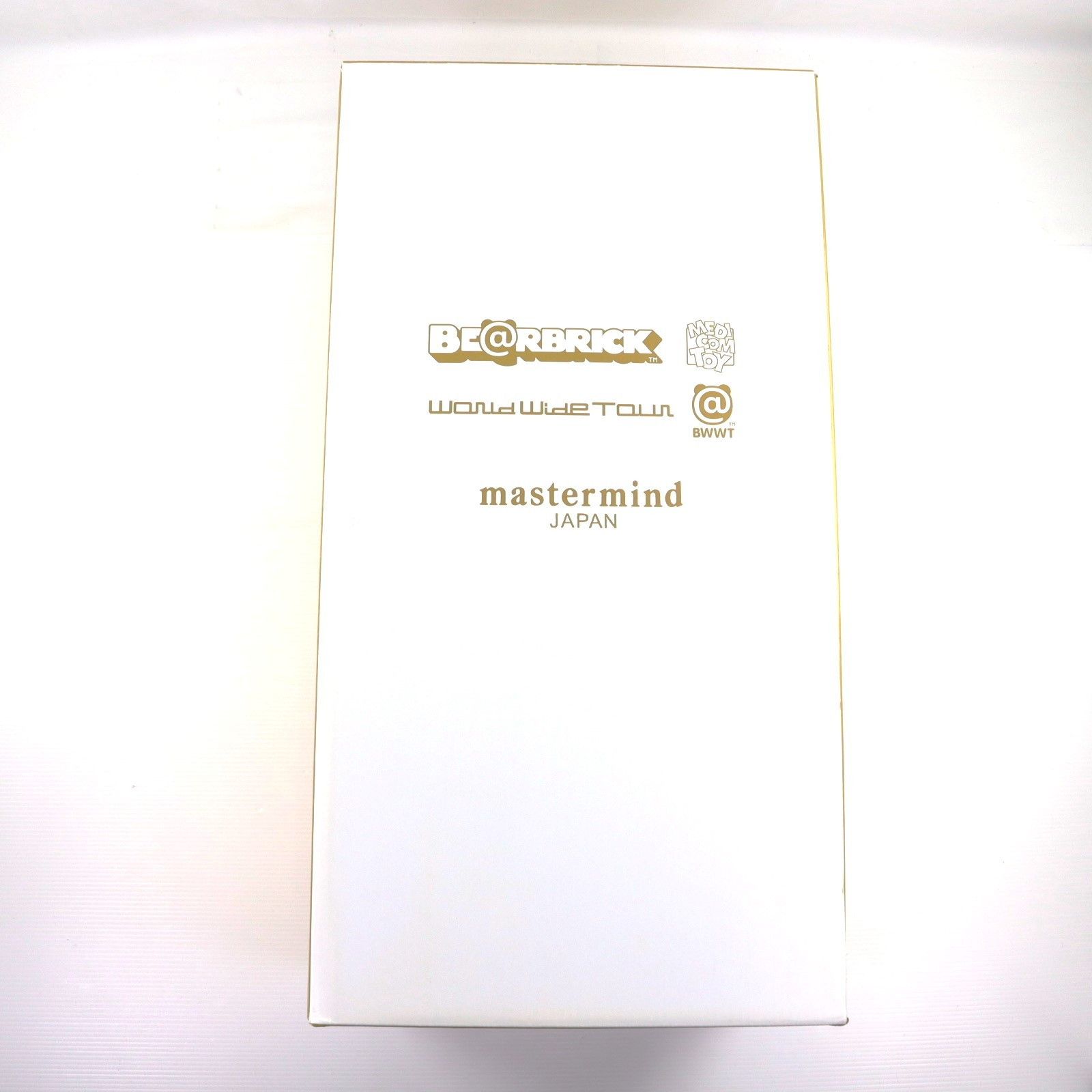 WORLD WIDE TOUR BE RBRICK ベアブリック mastermind JAPAN 1000% ゴールド 完成品 可動フィギュア メディコム トイ