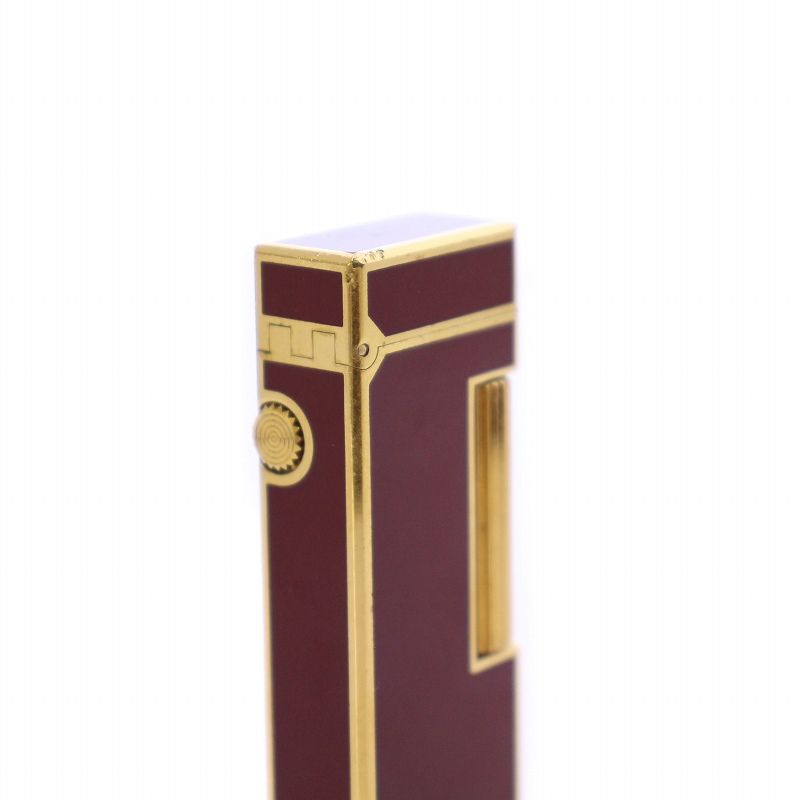 ダンヒル dunhill ガスライター ローラー式 スクエア 赤 ダンヒル dunhill ガスライター ローラー式 スクエア 赤