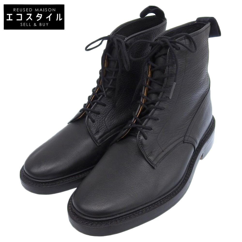 Tricker's トリッカーズ 新品同様 TRICKER'S トリッカーズ 190周年記念モデル TRAMPING BOOTS トランピングブーツ シューズ メンズ ブラック 8 8102 8