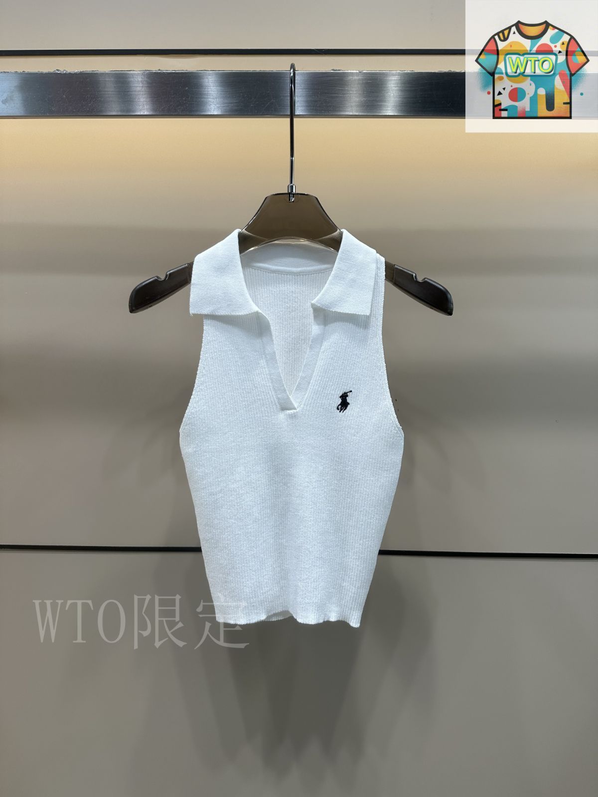 今日 Ralph Lauren ラルフローレン 翻?刺しゅう小?ニットベスト
