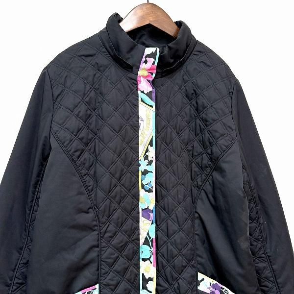 wxc レオナールスポーツ LEONARD SPORT コート 44 黒系 中綿