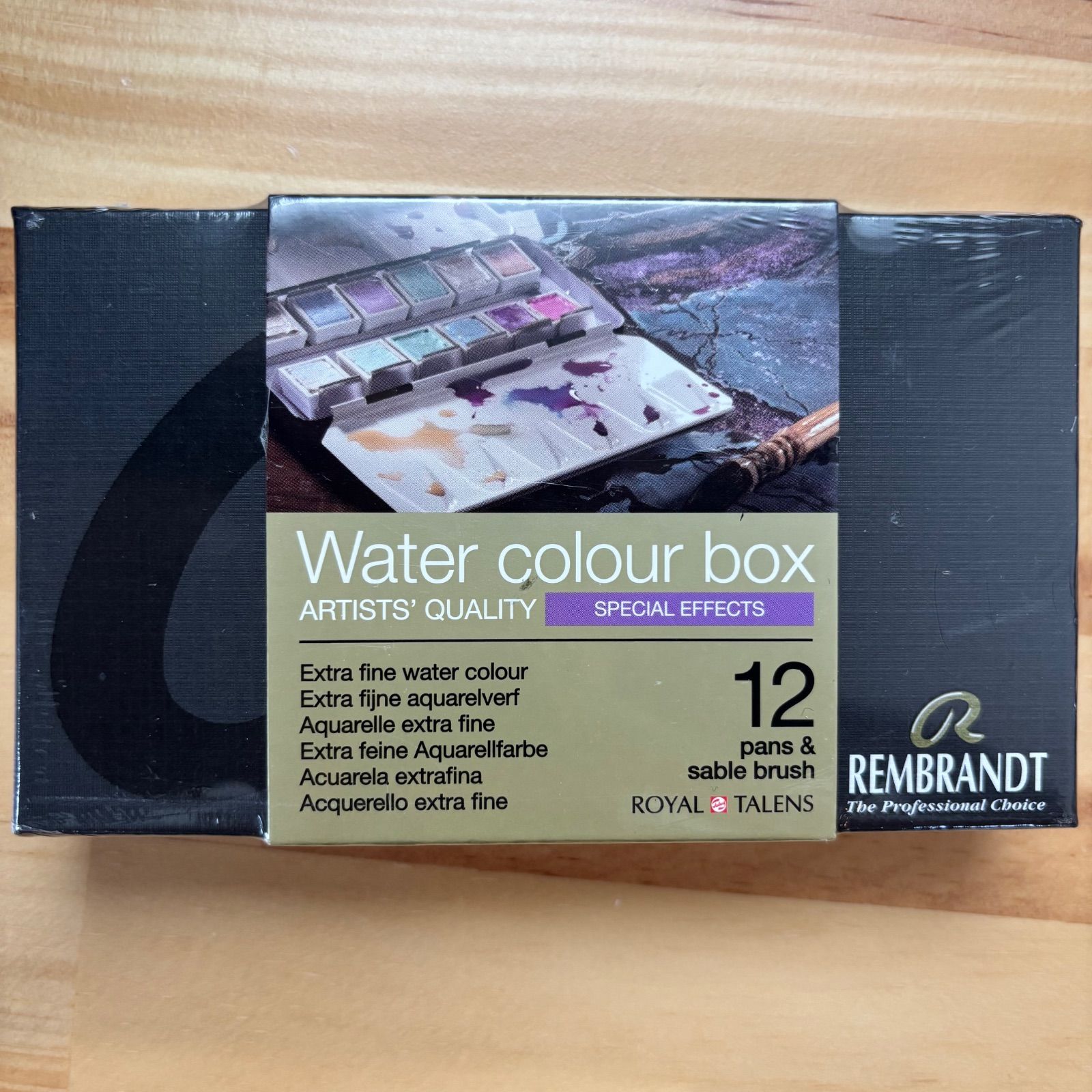 ロイヤルターレンス レンブラント 固形水彩絵具 エフェクト 12色セット アート