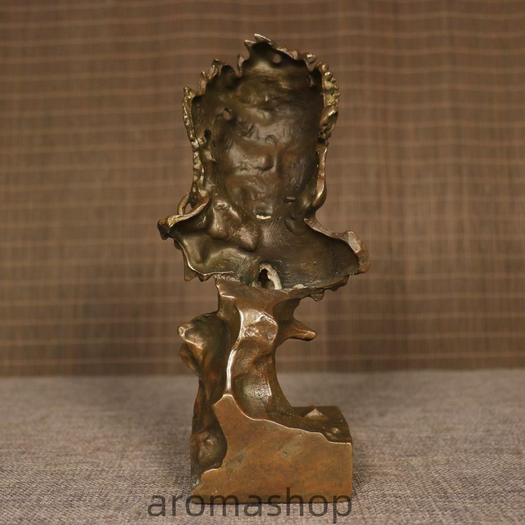 銅 細工 釈迦如来仏仏像 事務デスクトップ机 茶室 茶寵 置物 装飾品 工芸品 銅 細工 釈迦如来仏仏像 事務デスクトップ机 茶室 茶寵 置物