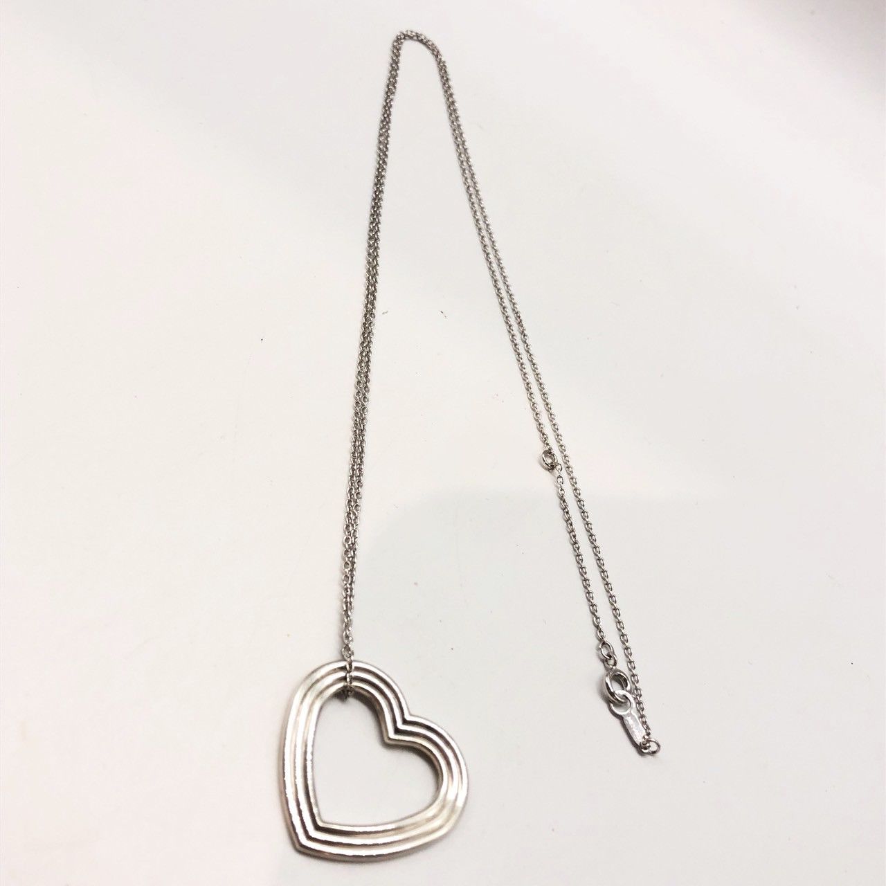 ティファニー　ネックレス　メナードコラボ ☆TIFFANY&CO. ティファニー ハートネックレス メナードコラボ