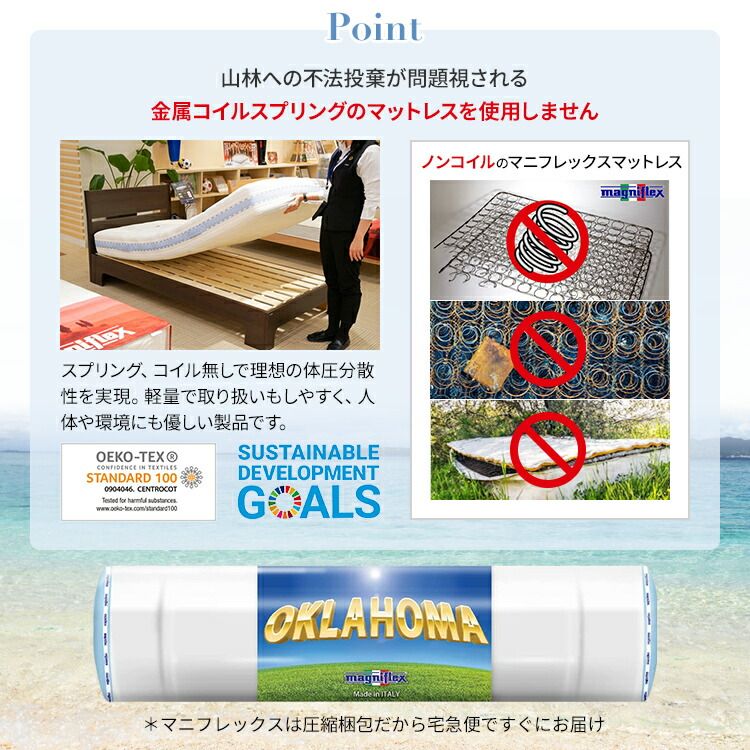 マニフレックス オクラホマ