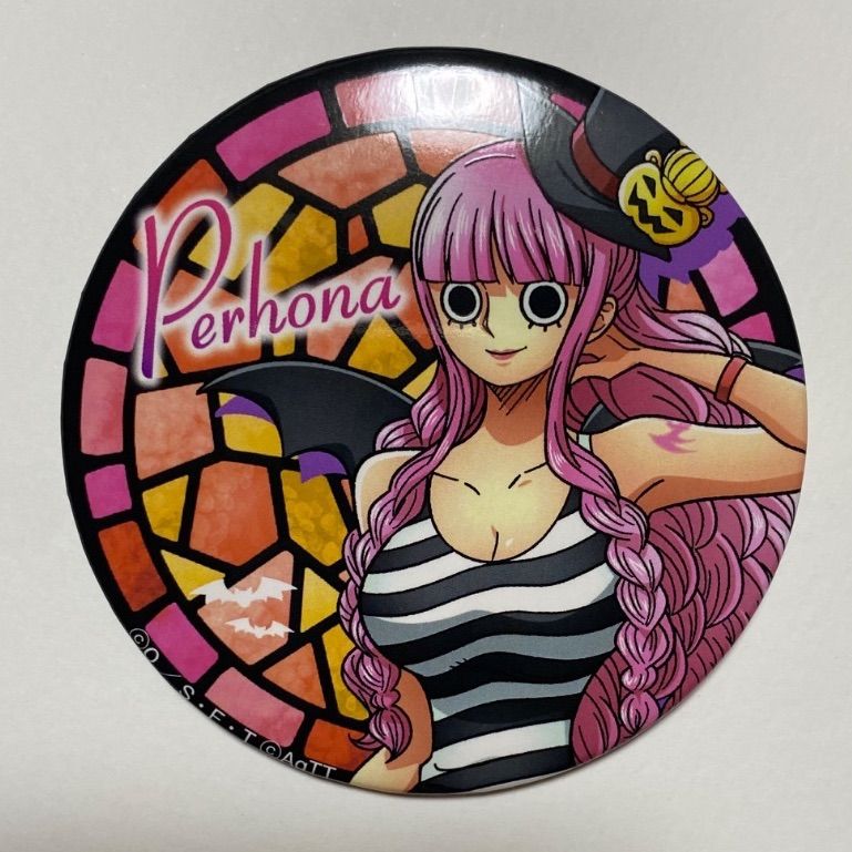 東京ワンピースタワー HELLOWEEN 2019 ペローナ 缶バッジ - メルカリ