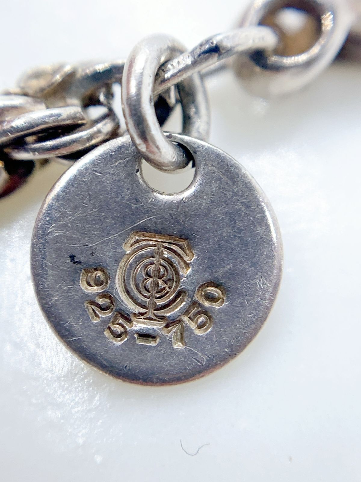 TIFFANY&Co./ティファニー ロープブレスレット ツイスト 旧ロゴ 925  