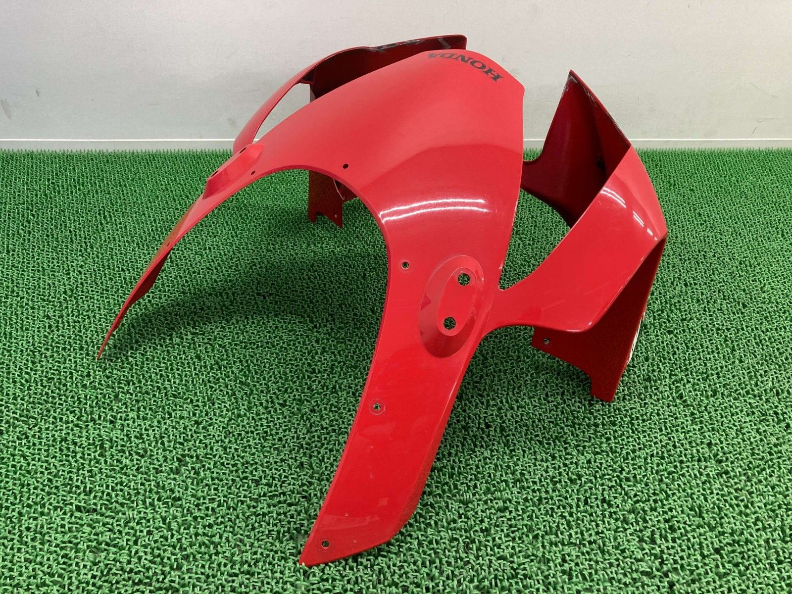 CBR954RR アッパーカウル 赤 MCJ ホンダ 純正 バイク 部品 SC50 割れ欠け無し 品薄 品 車検 Genuine dM