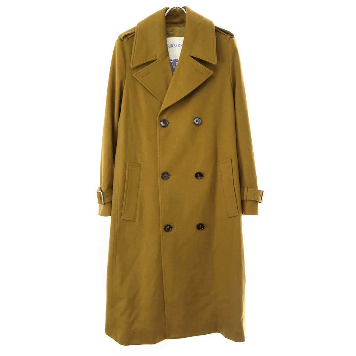 バーバリー　トレンチコート ロング BURBERRY バーバリー 24AW ロング カシミア トレンチコート ネスト