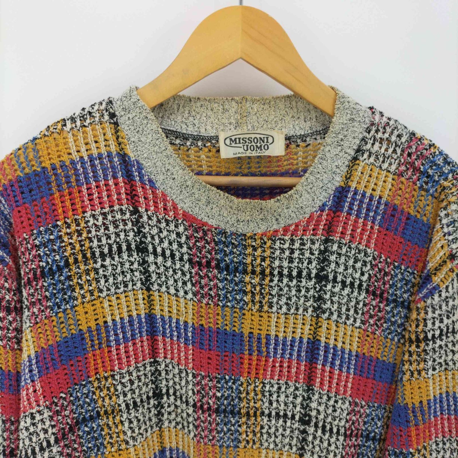 中古 イタリア製 Missoni ミッソーニ デザインニット 中古ミッソーニ 