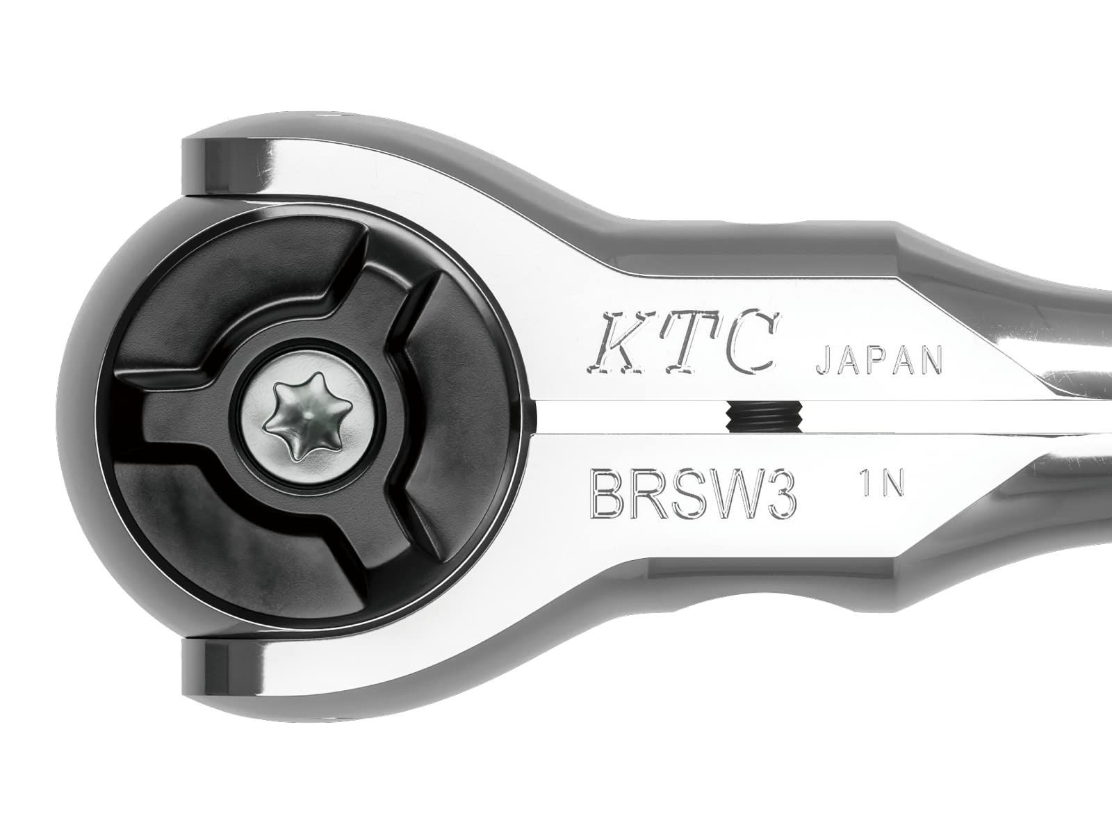 9.5sq.ロングスイベルラチェットハンドルBRSW3L シルバー