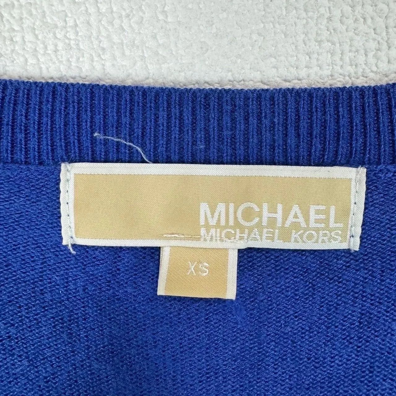 MICHAEL KORS - MICHAEL KORS Y2K スタッズ Vネック ニット 長袖