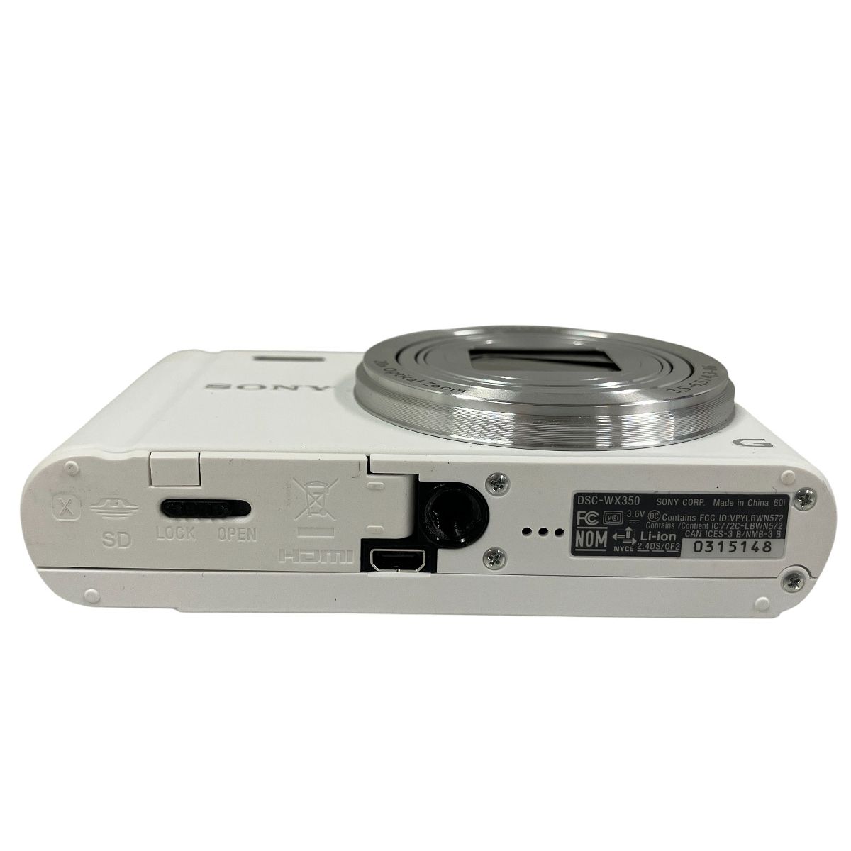 ■美品■ SONY DSC-WX350 コンパクトデジタルカメラ【元箱付き】 サイバーショット ソニー SONY Cyber-shot DSC-WX350 ブラック