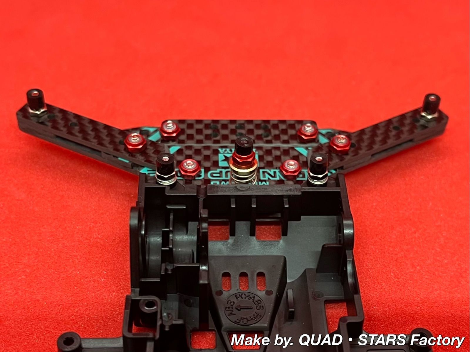 ミニ四駆 VZシャーシ用 1軸リヤアンカー＋ローラーアンダーガード 13mmローラー対応 J-CUP2025 フルカーボン 約10日の目安で出荷 IMPECCABLEHEALTHCARESERVICES_COM