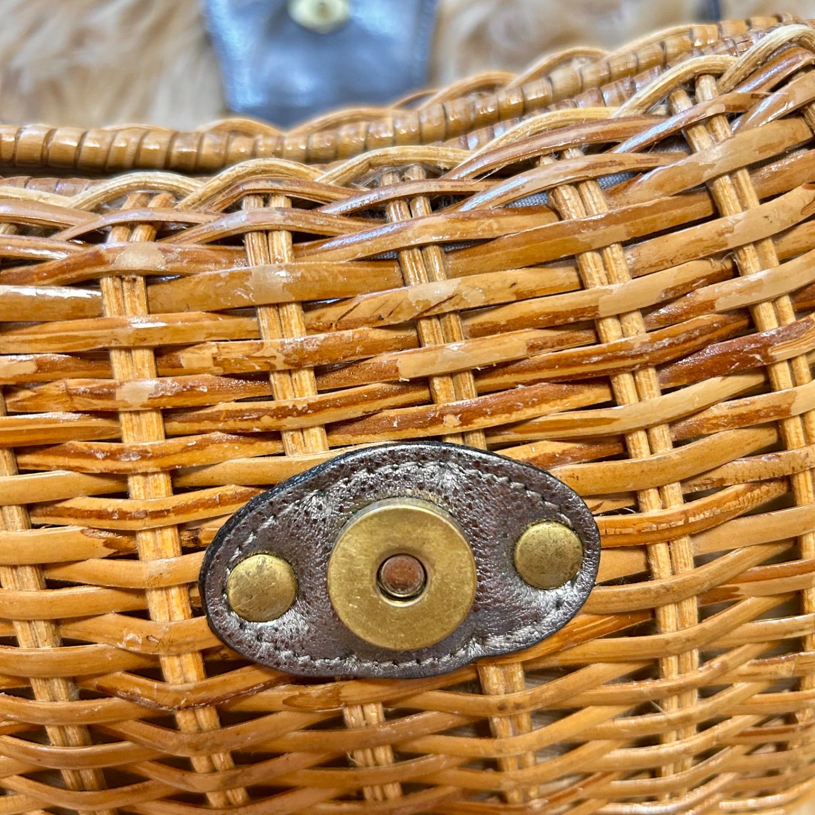 VIOLA d'ORO ヴィオラドーロ ラタン ショルダーバッグ オシャレ 可愛い