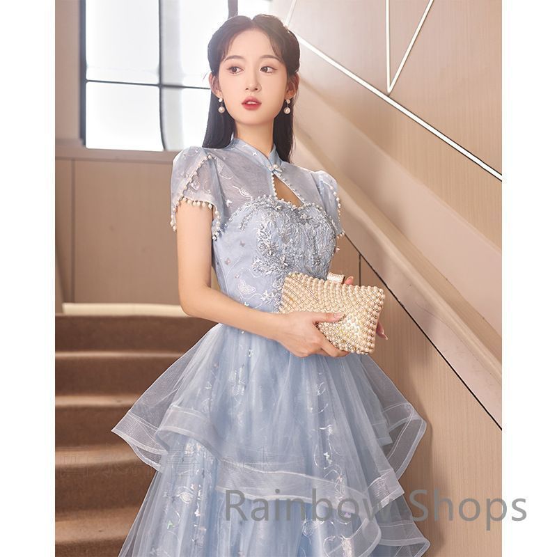 新品 絽 手描き友禅 夏着物 正絹 仕付け糸付 トールサイズ 訪問着 5914