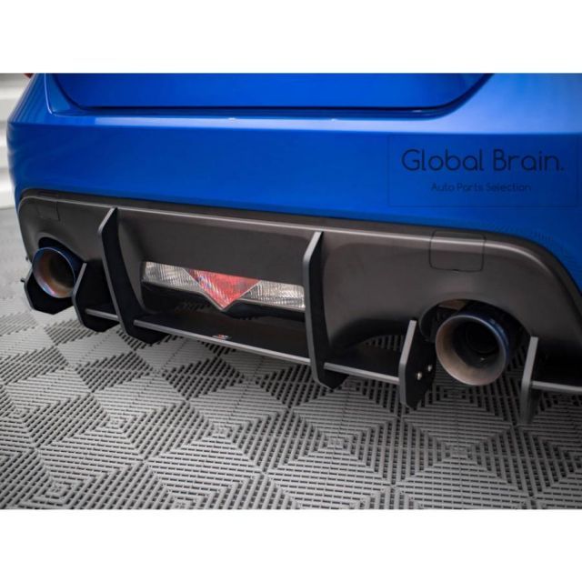 スバル BRZ 後期 ZC6 リア センター ディフューザー フィン レーシング