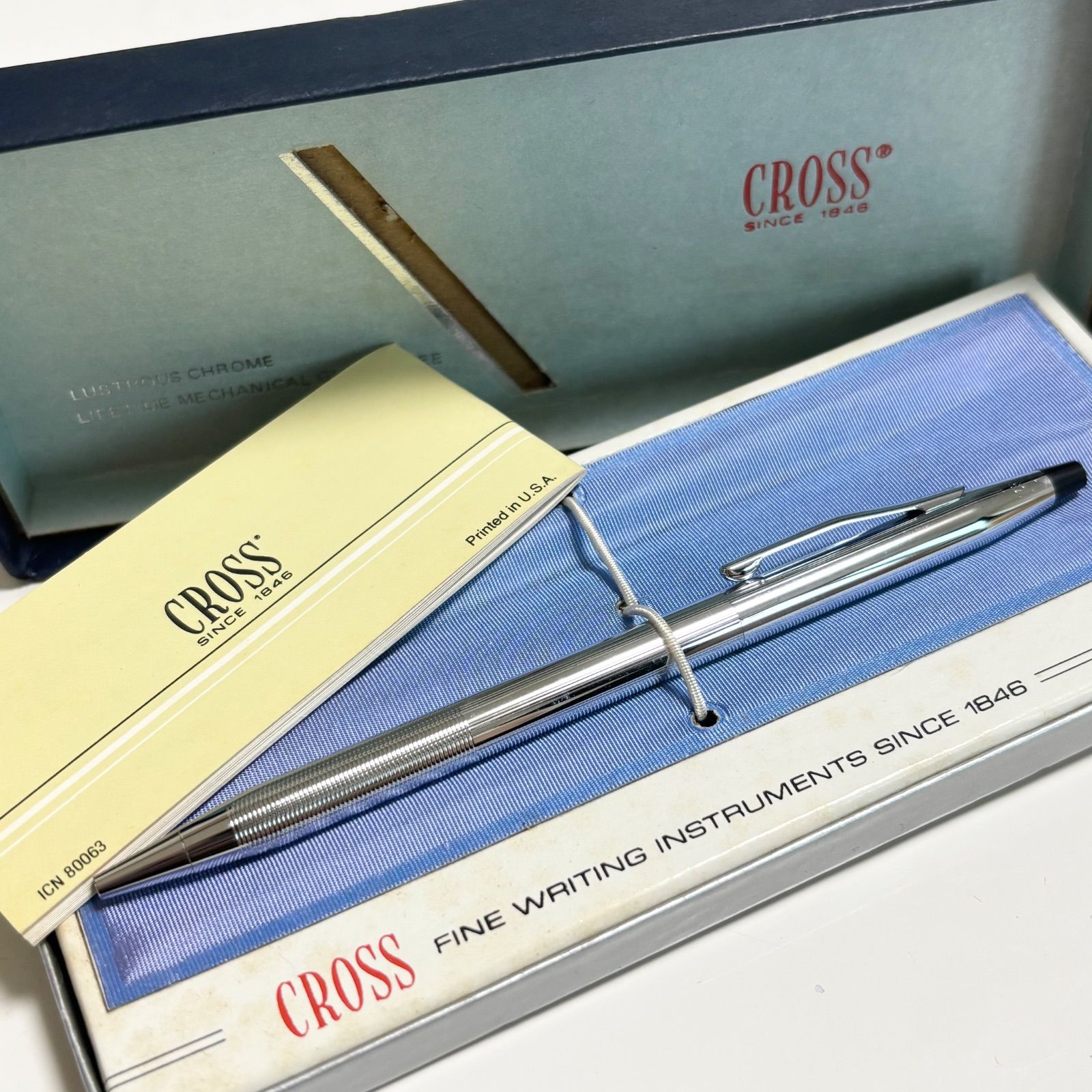 送料無料】【訳あり】CROSS/クロス/ボールペン/シルバー/1本のみ/ペン