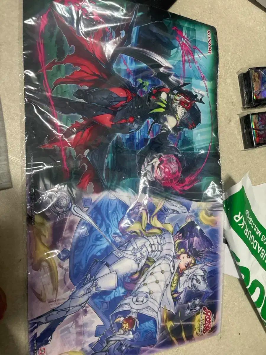 【雷市場（ポンジャン）商品韓国直送】 遊戯王 agf ディアベルスター マット