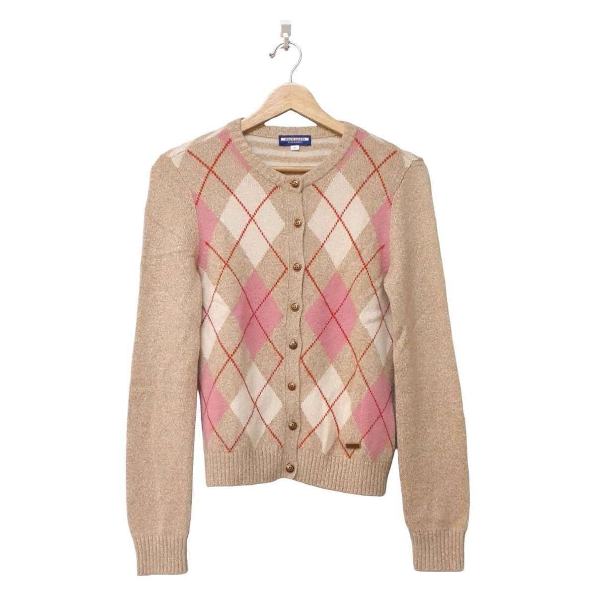 バーバリーブルーレーベル ニットアンサンブル カーディガン