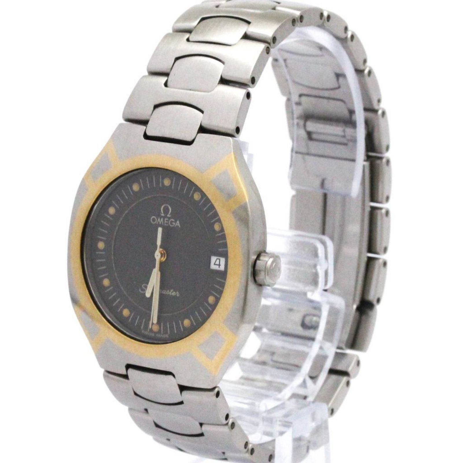 オメガ (OMEGA) シーマスター ポラリス K18 ゴールド ステンレス