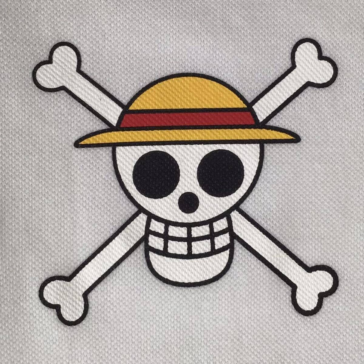 BAPE ルフィ フラッグ ポロシャツ Sサイズ luffy flag mark onepiece 