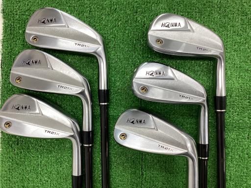 本間ゴルフ TOUR WORLD TR21X 7S アイアンセット IR VIZARD TR20-65 フレックスR メンズ 男性用 右利き 右用 Cランク ゴルフクラブ