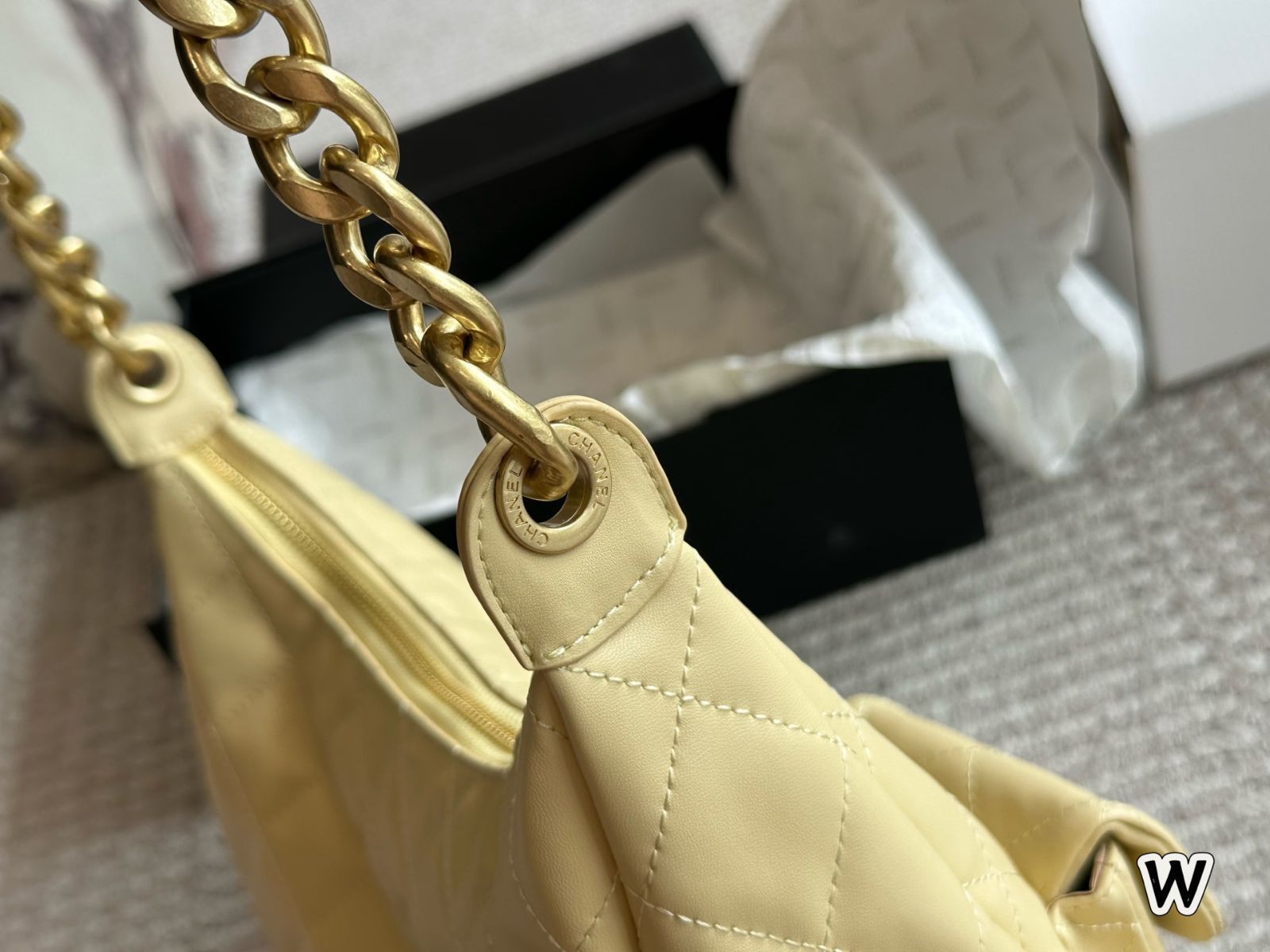 今日 Chanel ヴィンテージ ボウリングバッグ 24×15cm ～ の永遠の定番～-MM輸入-MM輸入2