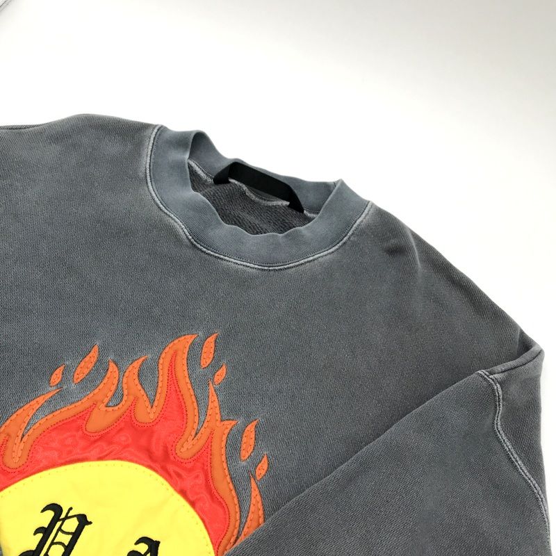 Palm Angels スウェット PMBA026R21FLE005 トレーナー SMILEYフレイム 