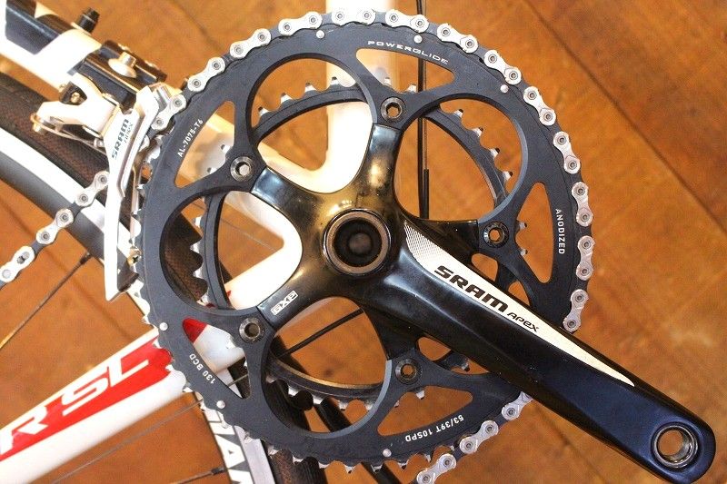 【送料込】GINAT TCR SL3 SRAM APEX 2012年ロードバイク GIANT 美品 ジャイアント TCR SL3 SRAM APEX 2012年 ロード