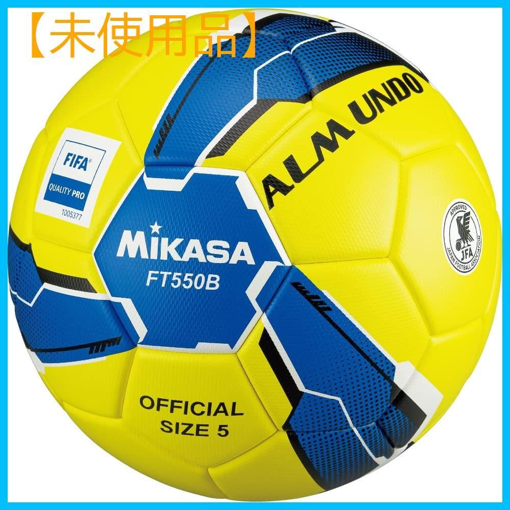 未使用品】サッカーボール ミカサMIKASA 5号球 日本サッカー協会 検定