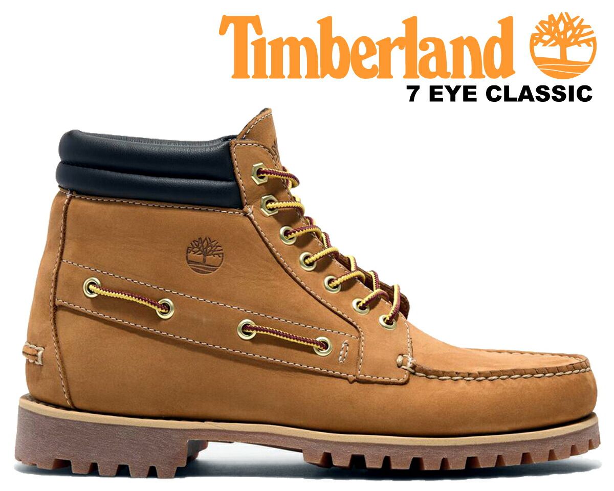 ティンバーランド オーセンティック 7アイレット クラシック Timberland 7 EYE CLASSIC LUG WHEAT NUBUCK a2n4c 754 ウィート ヌバック オーセンティック ミッド