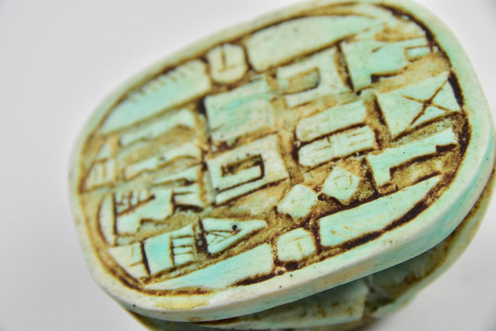 古代エジプト スカラベ(ケプリ神)のお守り 護符 フンコロガシ