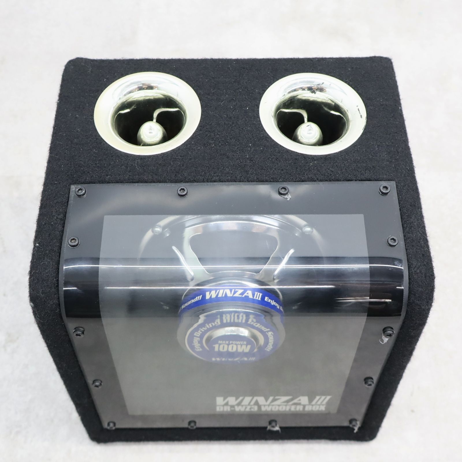 △カー用品 ｜MAX100W WINZAⅢ ウーハー ウーファー｜FUSION