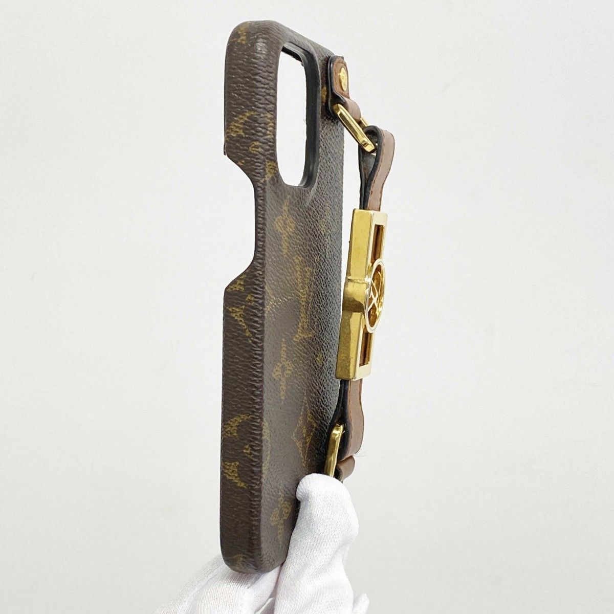 5ic3975-h】ルイヴィトン スマホケース モノグラム バンパー