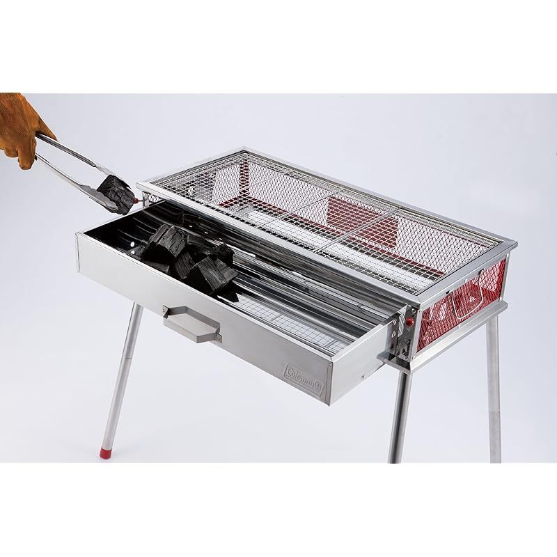 コールマン クールスパイダー ステンレスグリル レッド コールマン