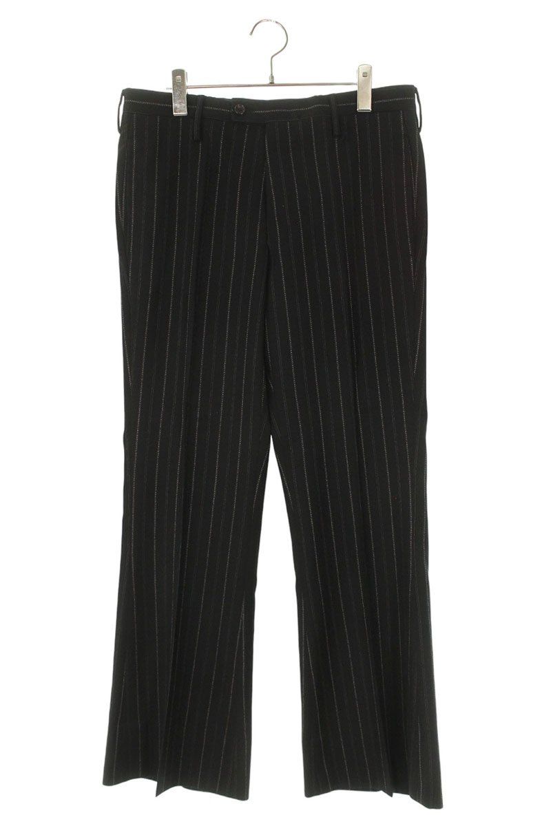 グッチ 115368 Z21171000 ストライプウールスラックスロングパンツ メンズ 48