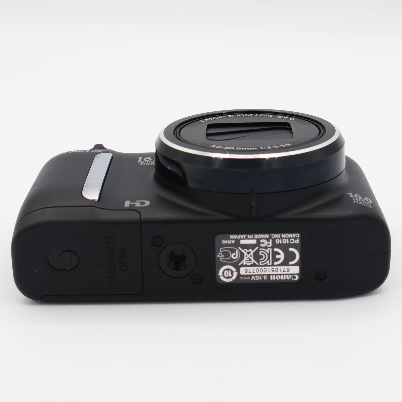 Canon デジタルカメラ PowerShot SX160IS 約1600万画素 光学16倍ズーム 単3形電池 ブラック PSSX160IS 81qd88BrVXL._UF350,350_QL80_.jpg