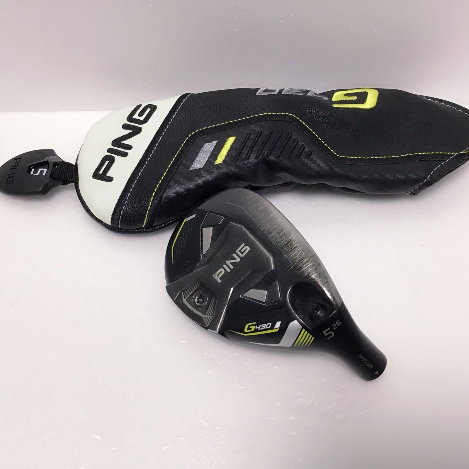 【新品】PING G430 ハイブリッド U5 26° ヘッド＋ヘッドカバー 即決 新品 PING G430 ハイブリッド U5／26度 ヘッドカバー付き