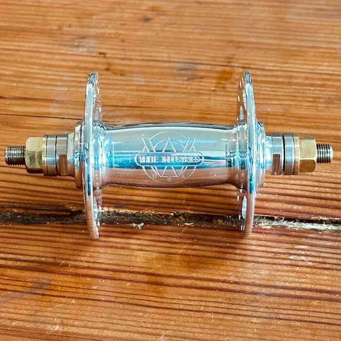 最速発送 White Industries ホワイトインダストリーズ Track Hub Front Polish 32H シングルスピード フロントハブ 高精度 Made in USA