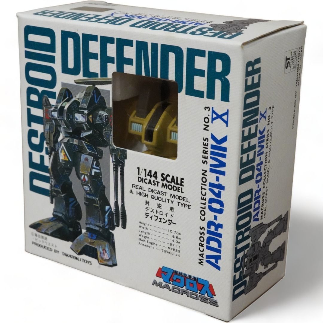 タカトクトイズ マクロス デストロイド トマホーク 1/144 超合金 1/144 デストロイド トマホーク 開封 タカトク 超時空要塞
