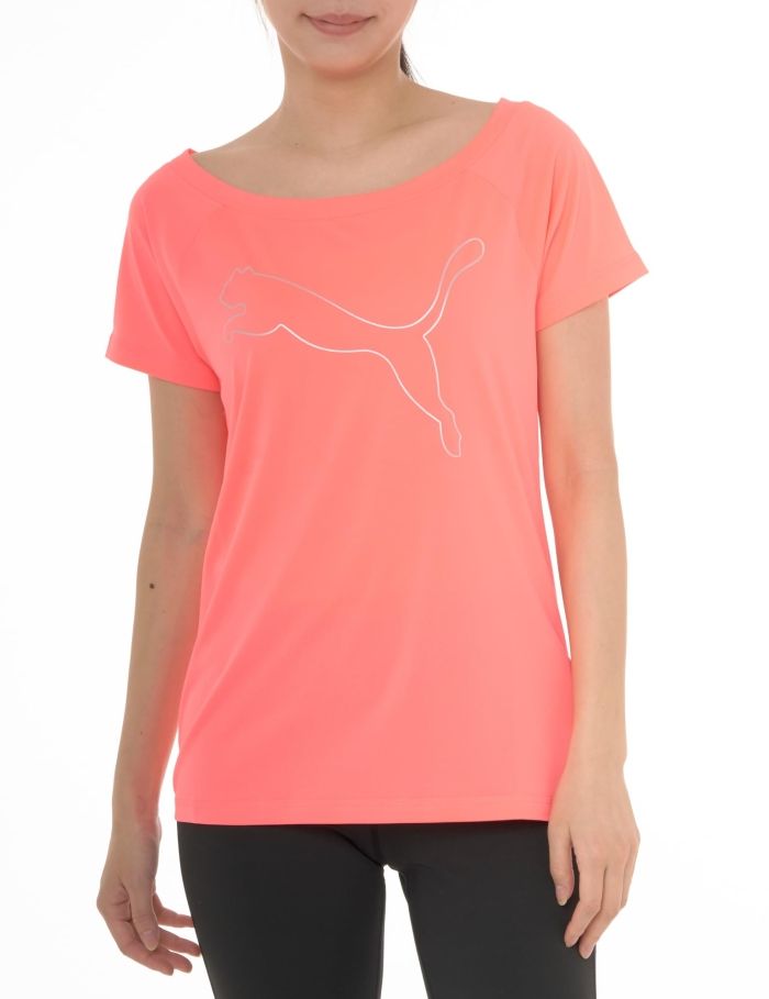 【新品・5営業日で発送】PUMA プーマ FAVORITE_CAT_SS_Tシャツ (522853) 色 : SUNSET_GLOW サイズ : XL 