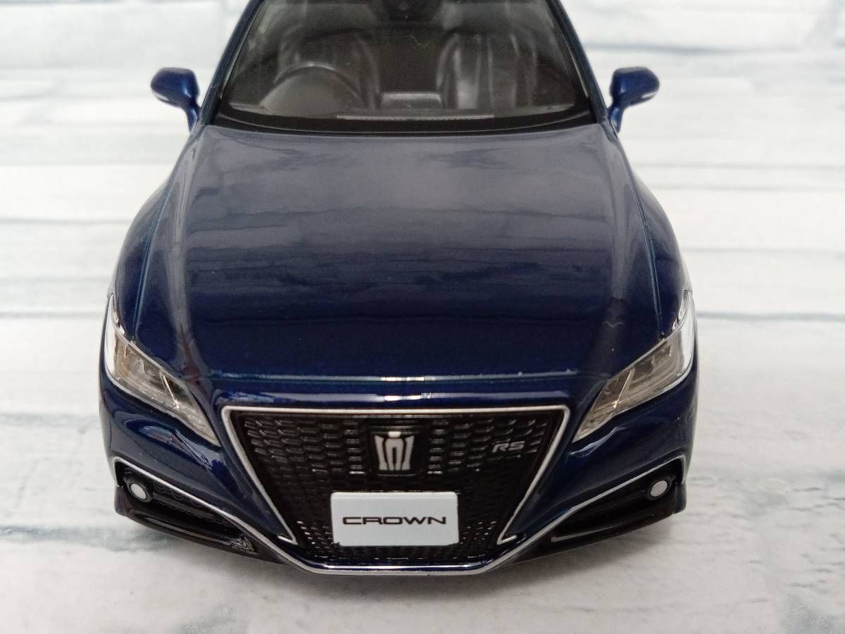 トヨタ クラウンRS 220系 カラーサンプル ミニカー タークブルーマイカ